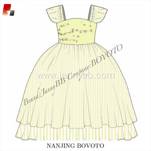 wholesale boutique remake kids dress sketches